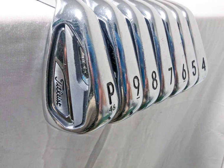 Titleist T100 Irons Set 4-PW (Project X LZ 6.0 Stiff, LEFT, +1/2") Forged Clubs