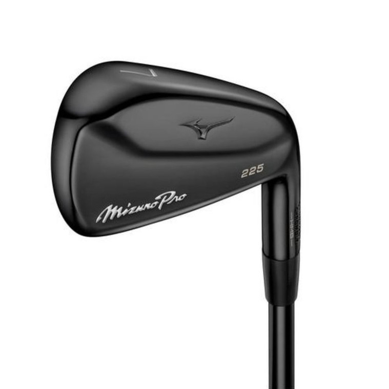 Mizuno Pro 225 Black Irons Set 5-PW+GW (Graphite KBS TGI X-Stiff) +1/2" Long