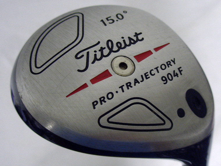 Titleist 904F 3 wood 15* (Fujikura Speeder, STIFF) Pro Trajectory 3w Golf Club