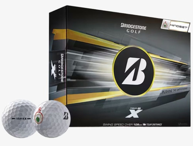 Bridgestone Tour B-X Mindset Golf Balls (White, 24pk) 2dz 2026 NEW