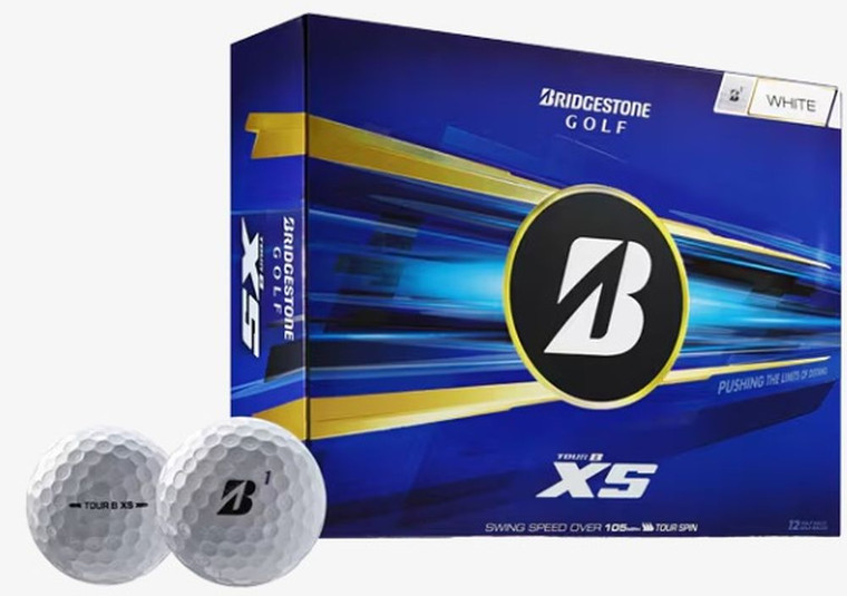 Bridgestone Tour B-XS Golf Balls (White, 24pk) 2dz 2026 NEW