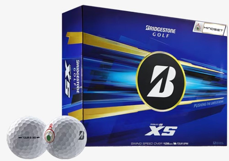 Bridgestone Tour B-XS Mindset Golf Balls (White, 24pk) 2dz 2026 NEW