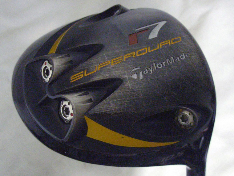 Taylor Made R7 Superquad Black Driver 10.5* (Graphite ReAx, REGULAR) Golf Club