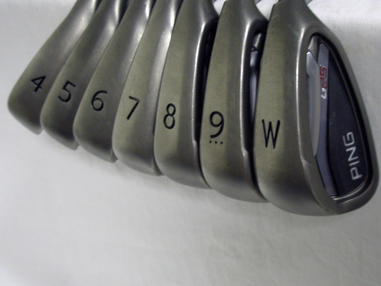 Ping G25 Irons Set 4-PW Green Dot (Steel CFS Stiff) Golf Clubs