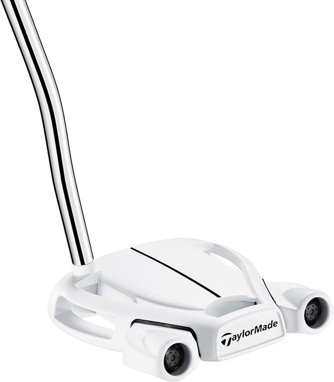 Taylor Made Spider Ghost White Putter (Mallet, Double Bend) 2024 NEW