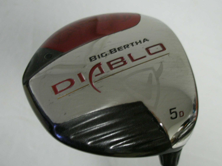 Callaway Diablo 5 wood 18* Draw (Graphite Regular) 5w Fairway Golf Club