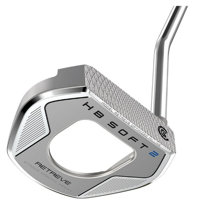 Cleveland HB Soft 2 Retreve Putter 32" (Steel, Single Bend, Mallet, Ladies) NEW