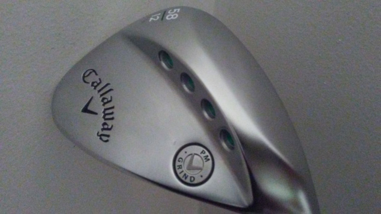 Callaway PM Grind 19 Lob Wedge 58* 12* (Chrome, C-Grind, Steel) Golf Club