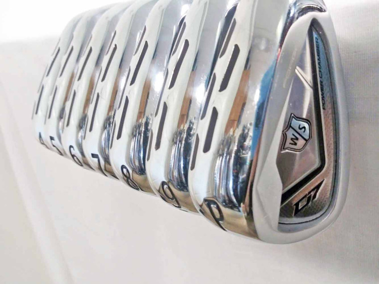 Wilson Staff D7 Forged Iron Set 4-PW (Steel KBS $-Taper Lite, Stiff) Golf Clubs