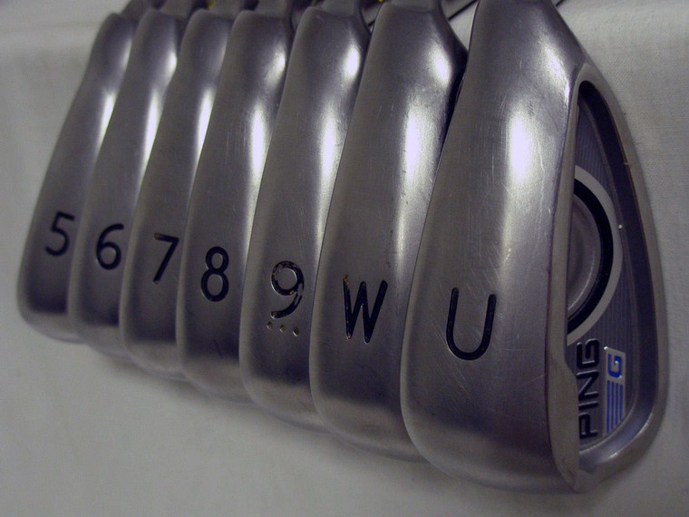 Ping G Iron Set 5-PW+GW Black Dot (Graphite CFS 70 Senior) -1/2" SHORT Golf Club