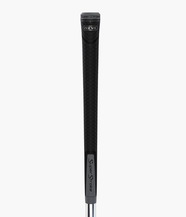 SuperStroke REVL Player Club Grip (Black/Grey, Undersize) Golf NEW