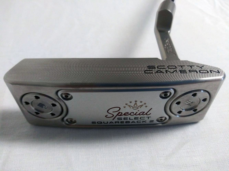 Scotty Cameron Special Select Squareback 2 Putter 34" (Plumbers Neck) Golf Club
