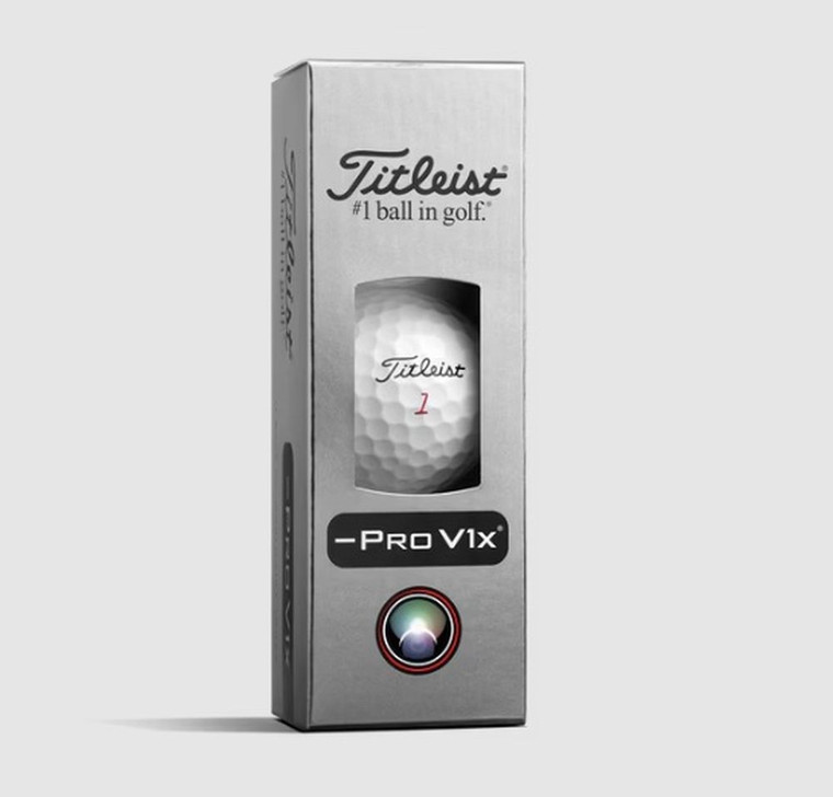 Titleist Pro V1x Left Dash Golf Balls (White, 3pk) 1 Sleeve 2026 NEW