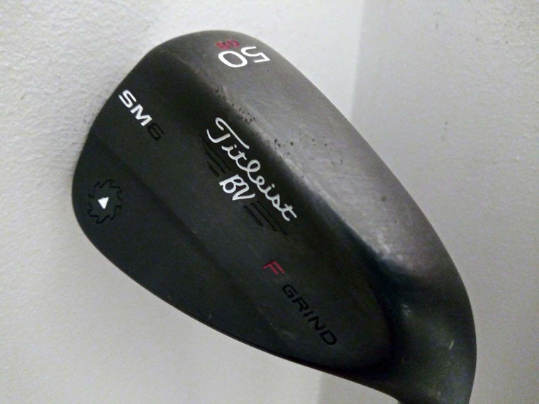 Titleist Vokey SM6 Gap Wedge 50* 08* (Jet Black, F Grind) Golf