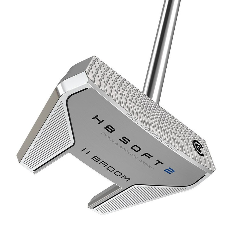 Cleveland HB Soft 2 11C Broom Putter 46" (Steel, Center Shaft, Mallet) 2025 NEW