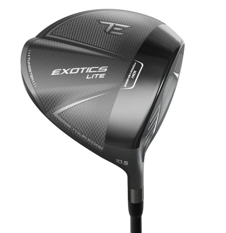 Tour Edge Exotics Lite Driver 10.5* (Fujikura Ventus White/Black Senior) 2025 NSW