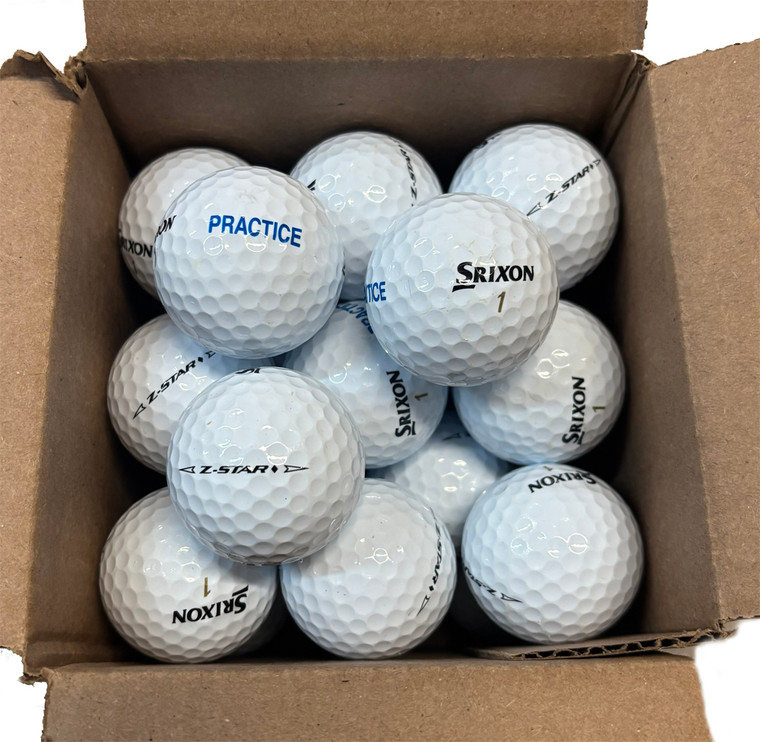 Srixon Z-Star Diamond Practice Balls (White, 15pk) Golf 2023 PRE-OWNED - GRADE A