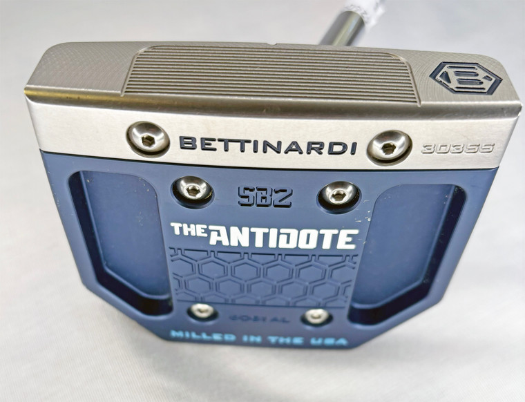 Bettinardi The Antidote SB2 Putter 34" (Steel, Center Shaft) 303SS Mallet