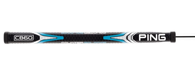 Ping 2019 CB60 Counter Balance Putter Grip (15", Black/Blue, 130g) Golf NEW