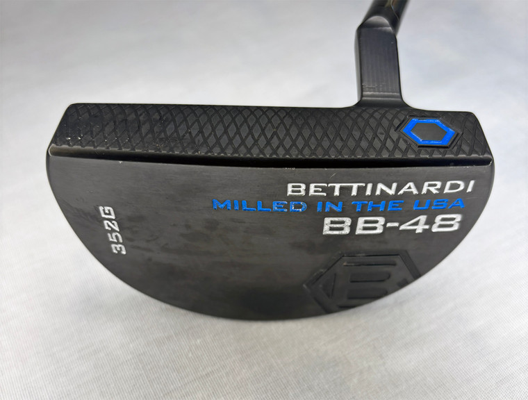 Bettinardi BB48 Putter 35" (Steel, Slant Neck) Milled 352g BB-48 Mid Mallet 2024