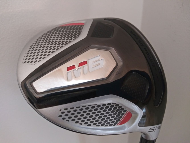 Taylor Made M6 5 Wood 18* (Fujikura Atmos Black 6 Stiff) 5w Golf Club