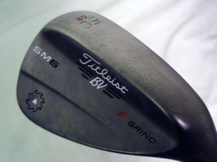 Titleist Vokey SM6 Gap Wedge 50* 08* (Steel Gray, F Grind) Golf
