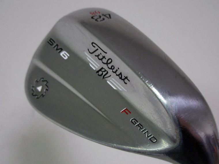 Titleist Vokey SM6 Pitching Wedge 48* 08* (Tour Chrome, F Grind, SteelFiber)