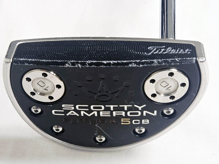 Scotty Cameron Futura 5CB Putter (35", Mallet, Heel Shafted)