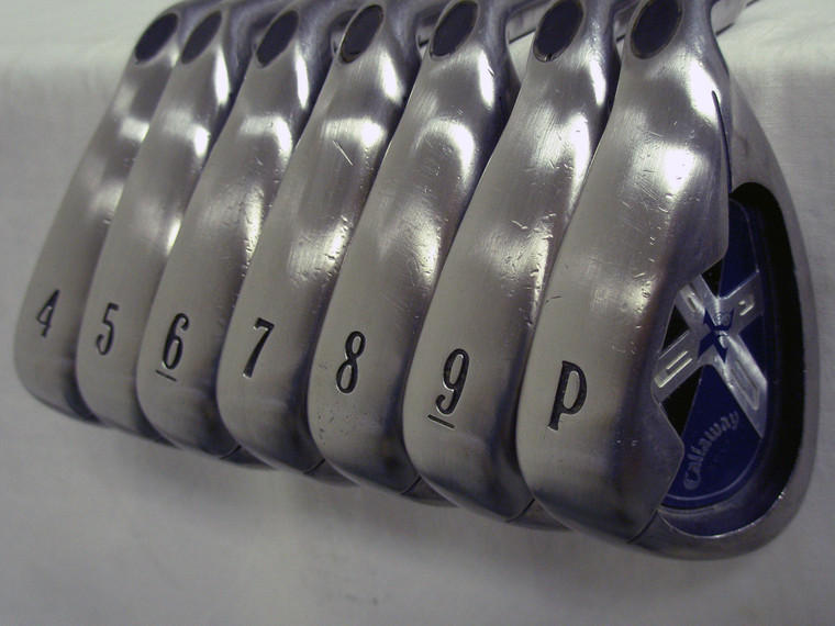 Callaway X-18 Irons Set 4-PW (Steel, Uniflex) X18 X 18 Golf Clubs