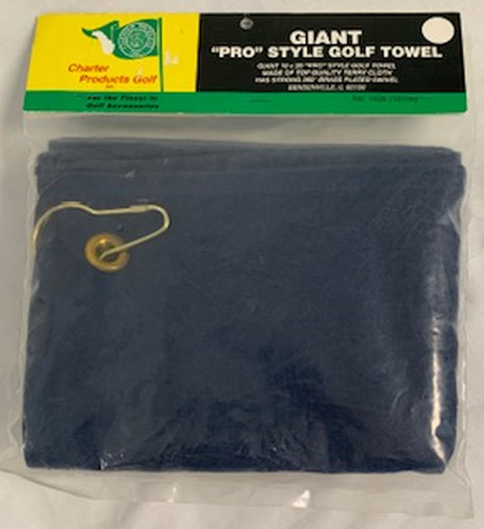 Charter Products Giant Pro Style Golf Towel (16"x26") New