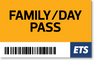 Family/Day Pass (NON-DIGITAL)