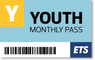 ETS Youth Monthly Pass