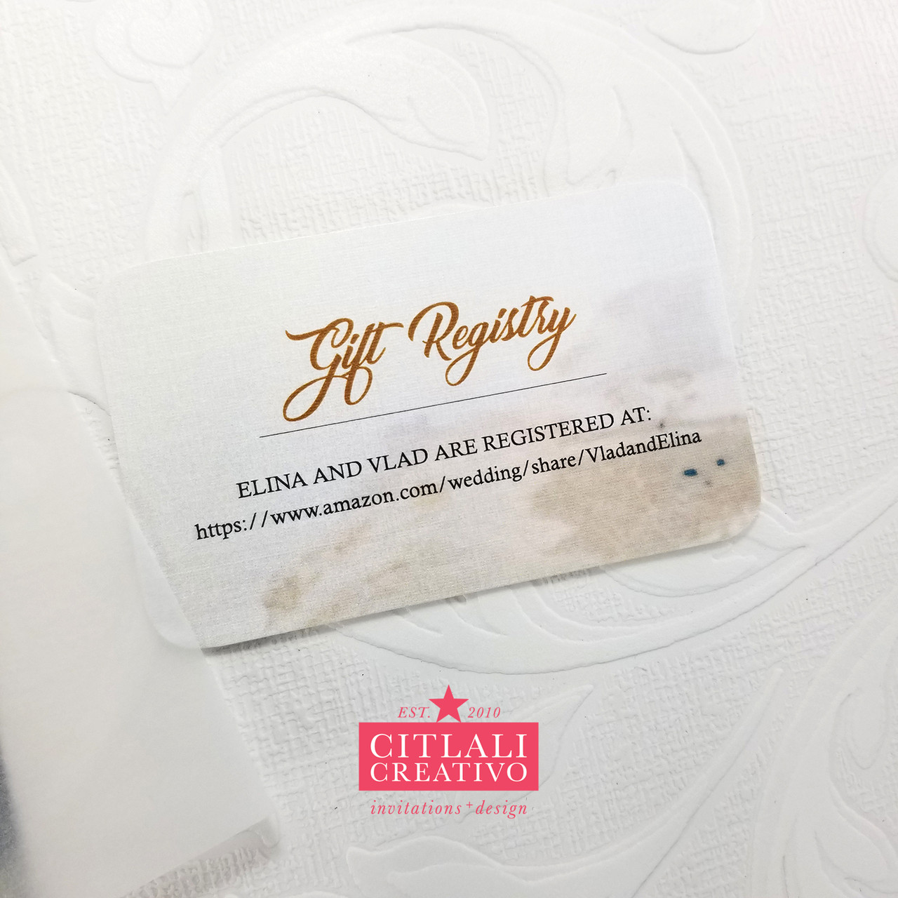  5.5 Clear Vellum Envelopes/Wedding Invitation