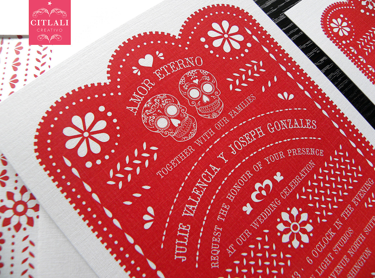 AMOR ETERNO Wedding Invitation