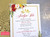 Princess Girl Dress Gold Laser Cut Invitations