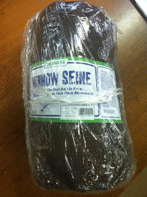 HIGH QUALITY SUPERIOR POLY 4 FT DEEP MINNOW SEINE; FOR PRICE CHOOSE LENGTH BELOW