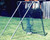 PITCH PRO 6' X 6' combination pitchback/catcher with strikes held by the sock/catcher Net & Frame