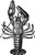CRAWFISH WIRE  PVC COATED  3/4" SIZE MESH 150' LENGTH x 36"