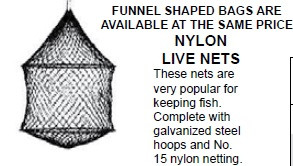 4 FT HANGING LIVE NETS