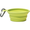 Messy Mutts Collapsible Dog Bowl Green