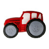 Territory Red Tractor Latex Squeaker Toy