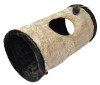 P.L.A.Y. Purr & Pounce Cat Tunnel Brown