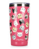 Thermal Insulated Stainless Steel Cats Pattern 20 oz Coffee Tumbler