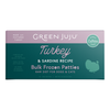 Green Juju Extras Frozen Raw Turkey & Sardine Recipe 18lb