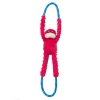 Zippy Paws RopeTugz Monkey Red