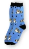 Australian Shepherd Fun Novelty Crew Dog Socks