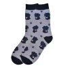 Black Labrador Fun Novelty Crew Dog Socks