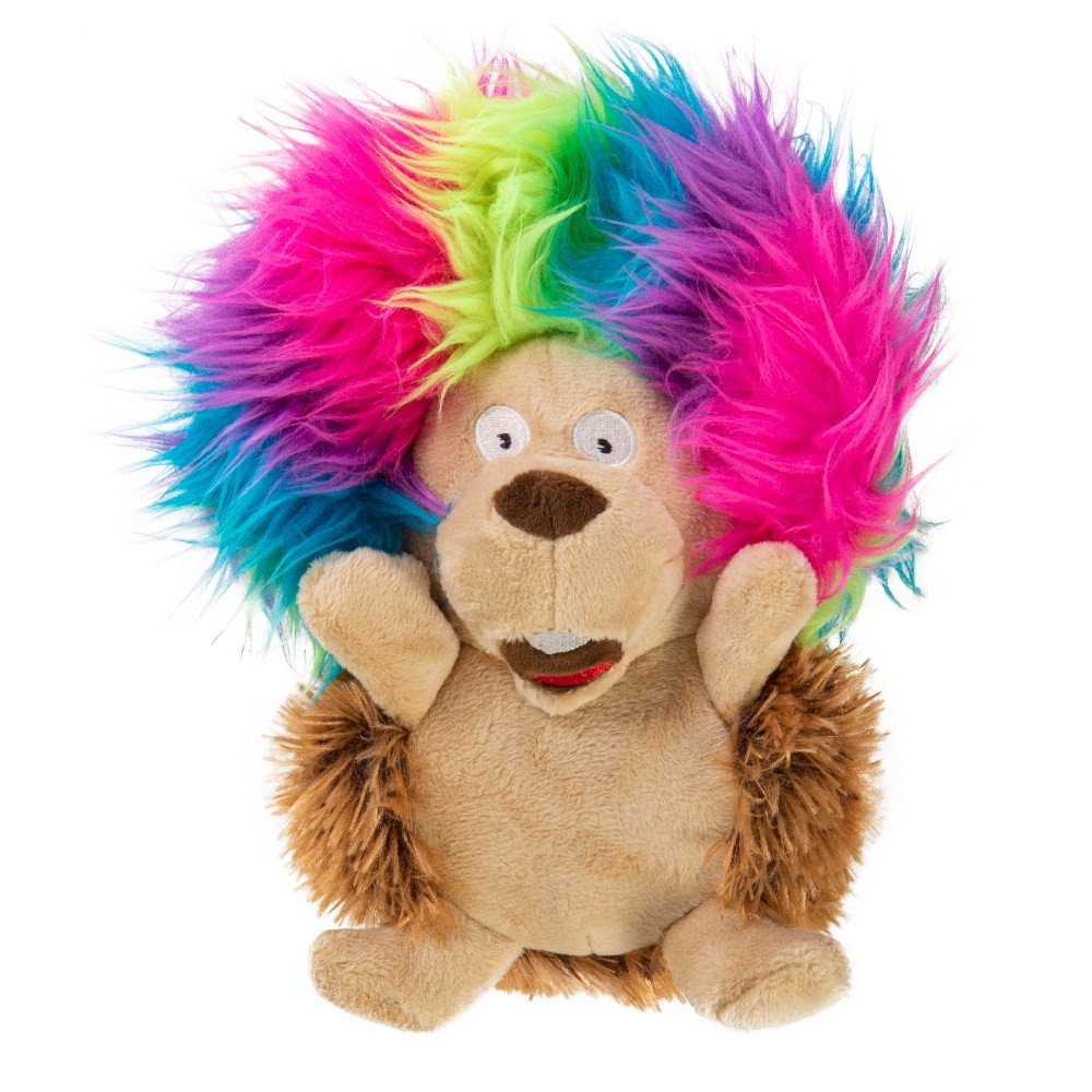 WorldWise GoDog Crazy Hairs Hedgehog WOODIN' YOU