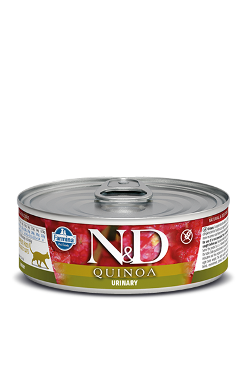Farmina n&d quinoa urinary clearance