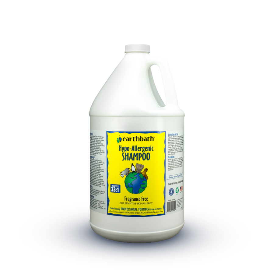 Earthbath Hypo-Allergenic Shampoo Fragrance Free Gallon WOODIN' YOU